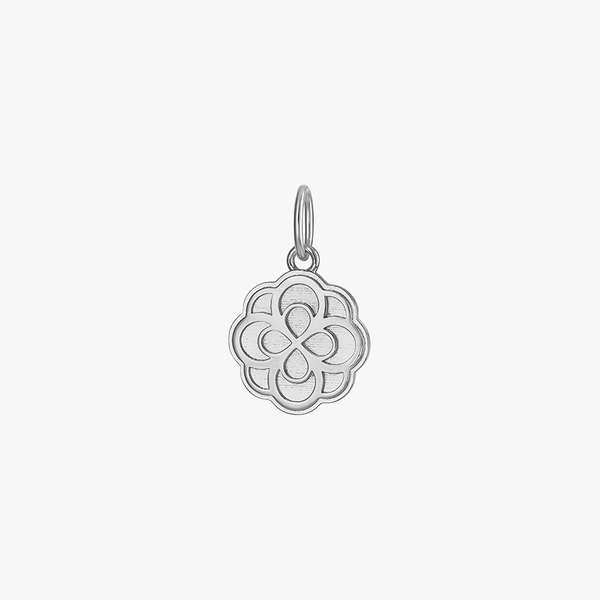 Alpha Omicron Pi Rose Charm