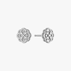 Alpha Omicron Pi Rose Stud Earrings