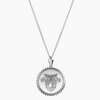 West Point Sunburst Crest Necklace Silver