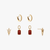 ASU Pitchfork Florentine Earring Bundle