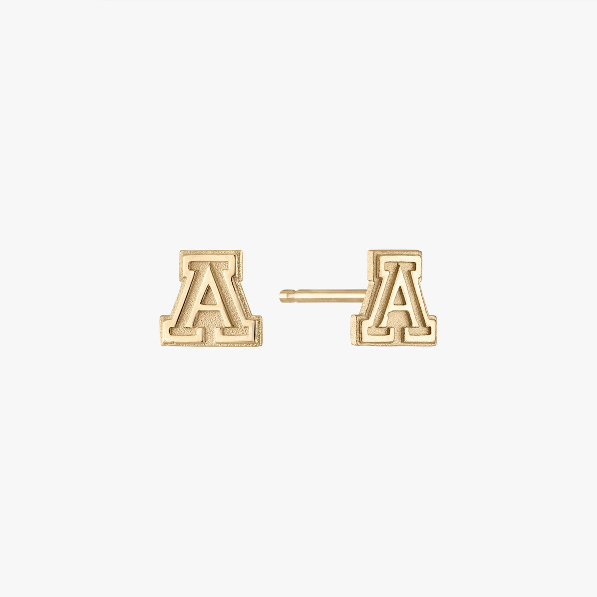 Arizona A Stud Earring Pair Gold 