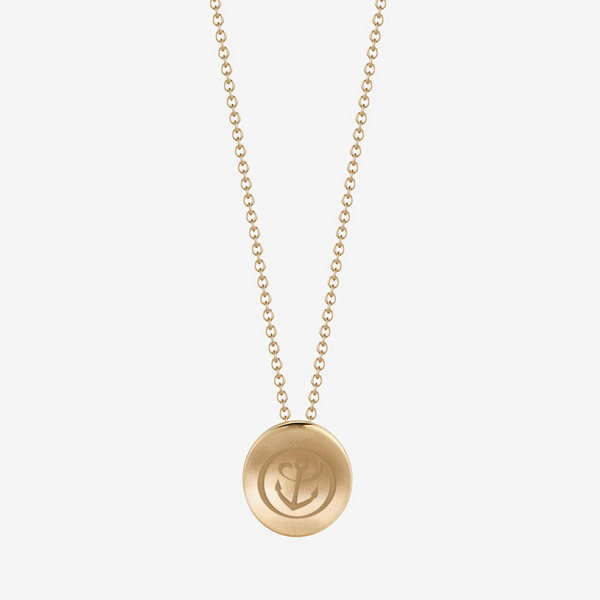 Alpha Sigma Tau Anchor Necklace Petite