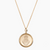 Alpha Sigma Tau Sunburst Crest Necklace