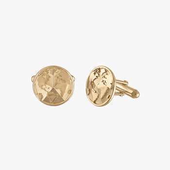 ASU Global Future Laboratories Globe Cufflinks