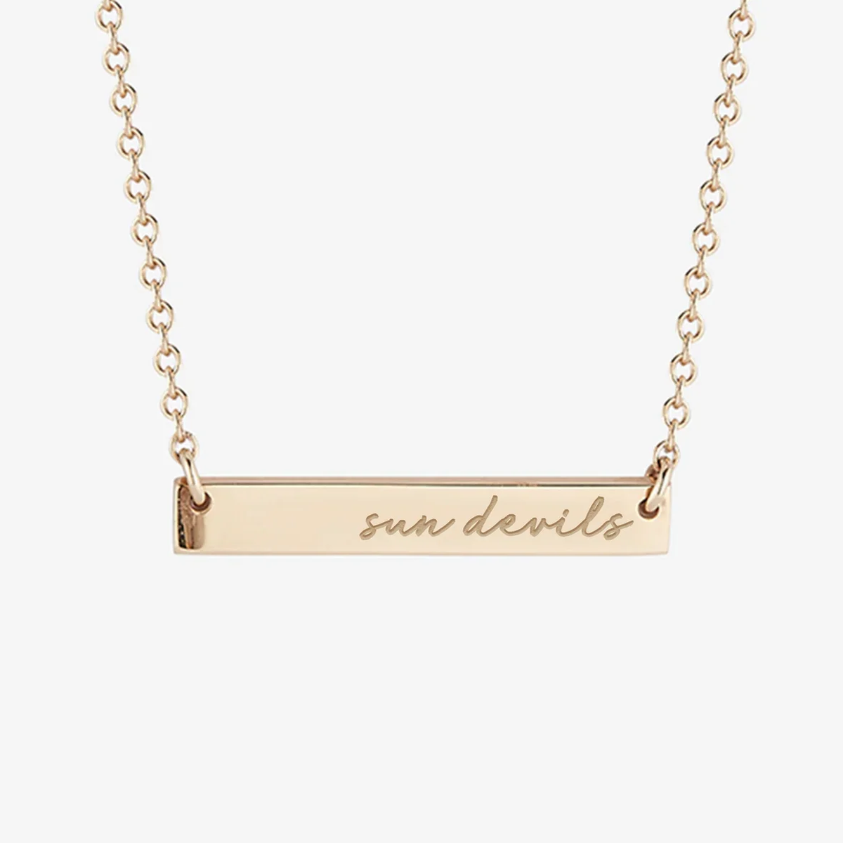 ASU Sun Devils Horizontal Bar Necklace