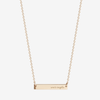 Auburn War Eagle Horizontal Bar Necklace Cavan Gold