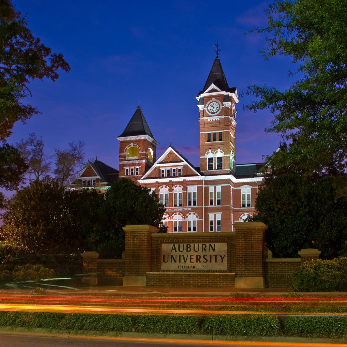 Auburn Samford Hall Necklace