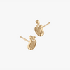 Alpha Chi Omega Lyre Stud Earrings