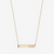 Alpha Chi Omega Horizontal Bar Necklace