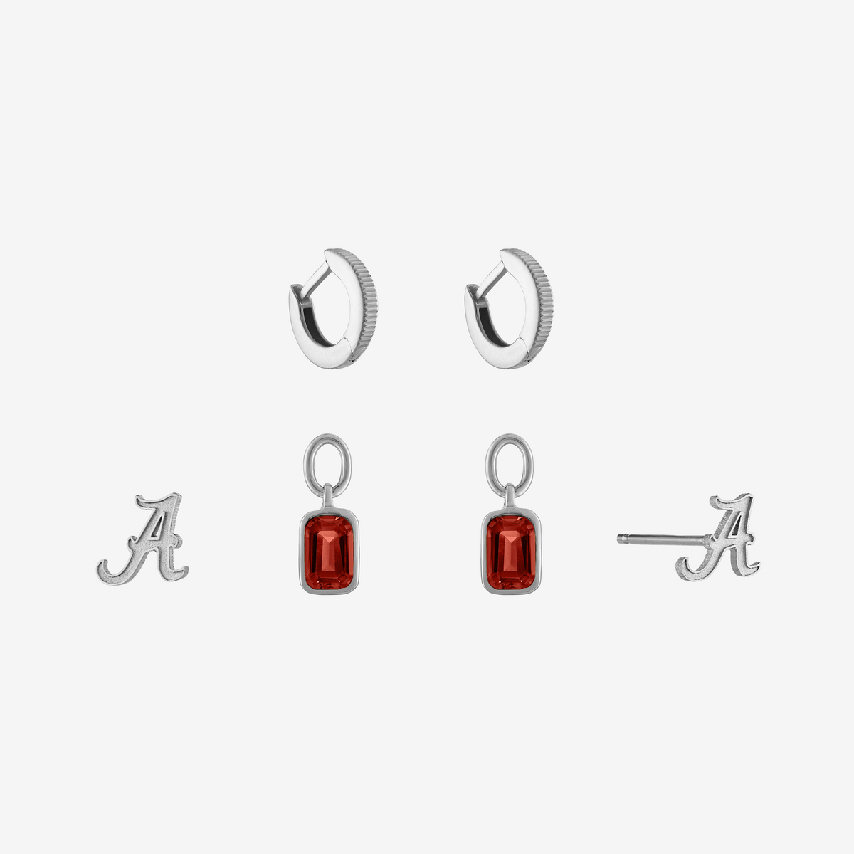 Alabama Logo Florentine Earring Bundle