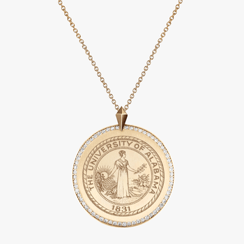 Alabama Diamond Florentine Pendant
