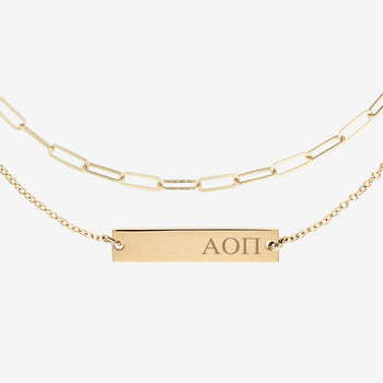 Alpha Omicron Pi Bracelet Bundle