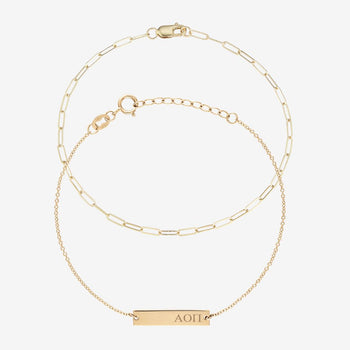 Alpha Omicron Pi Bracelet Bundle