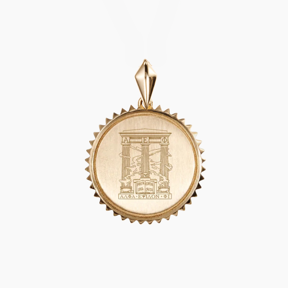 Alpha Epsilon Phi Sunburst Pendant