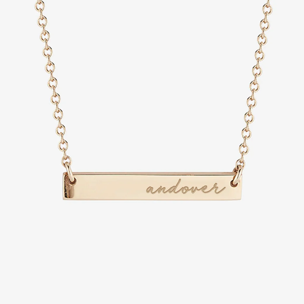 Phillips Academy Horizontal Bar Necklace