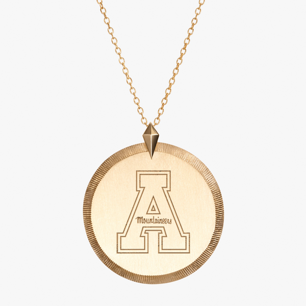 Appalachian State Florentine Pendant