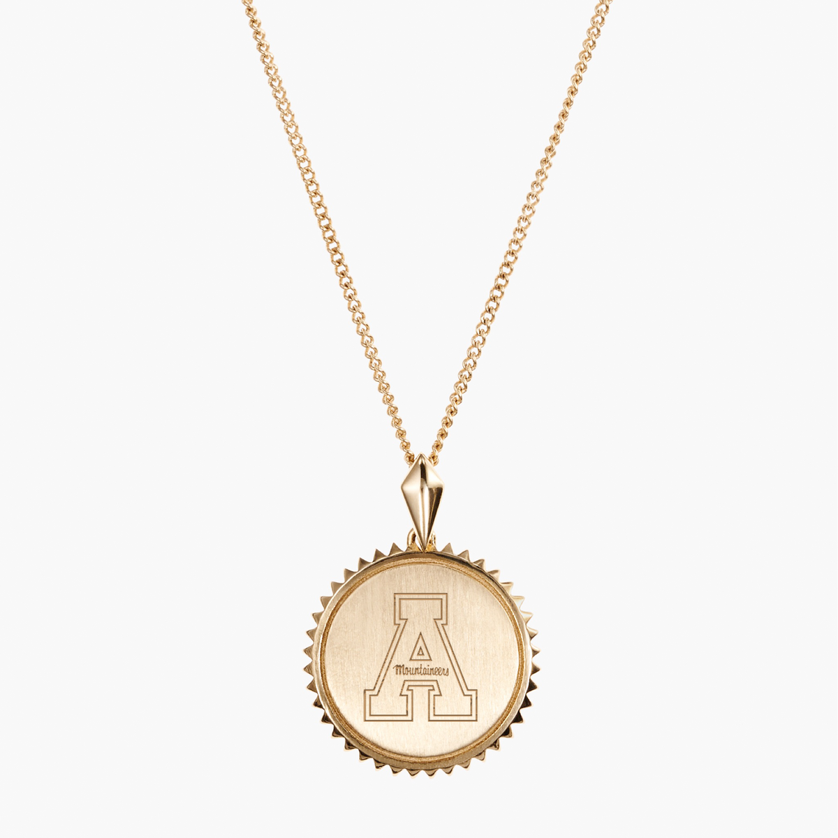 Appalachian State Sunburst Pendant
