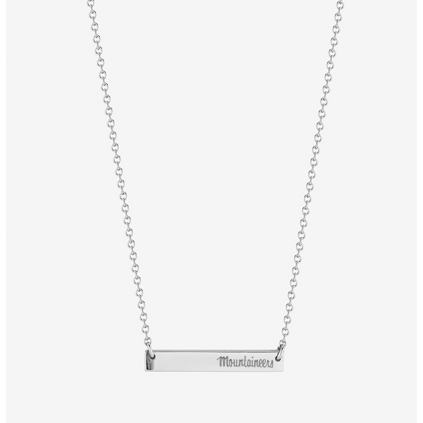 Appalachian State Mountaineers Horizontal Bar Necklace