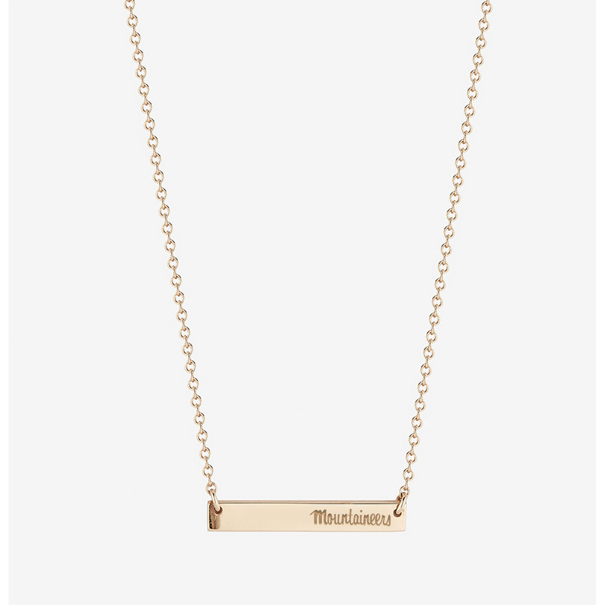 Appalachian State Mountaineers Horizontal Bar Necklace