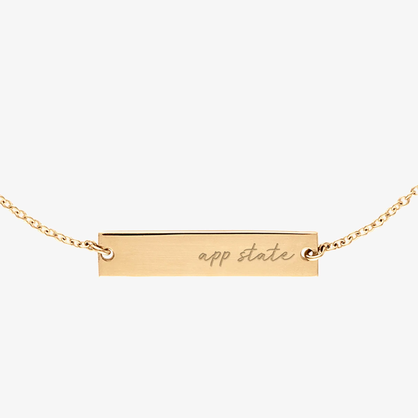 Appalachian State Bracelet