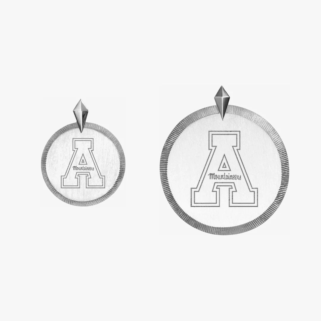 Appalachian State Florentine Pendant