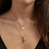 Arkansas Florentine Necklace Petite on Figure