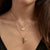 Arkansas Florentine Necklace Petite on Figure