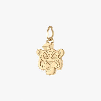 Auburn Beanie Tiger Charm