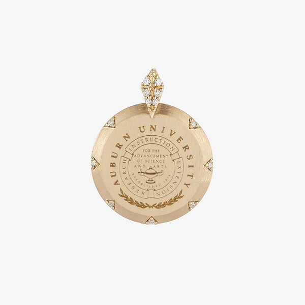 Auburn 7-Point Diamond Pendant