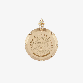 Auburn 7-Point Diamond Pendant