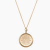 Gold Vermeil 14K Gold Bates Sunburst Necklace