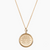 Gold Vermeil 14K Gold Bates Sunburst Necklace