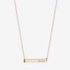 Bates Horizontal Bar Necklace