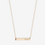 Bates Horizontal Bar Necklace