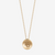 Baylor BU Necklace in Cavan Gold and 14K Gold