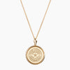 Baylor Sunburst Necklace with Cable Chain