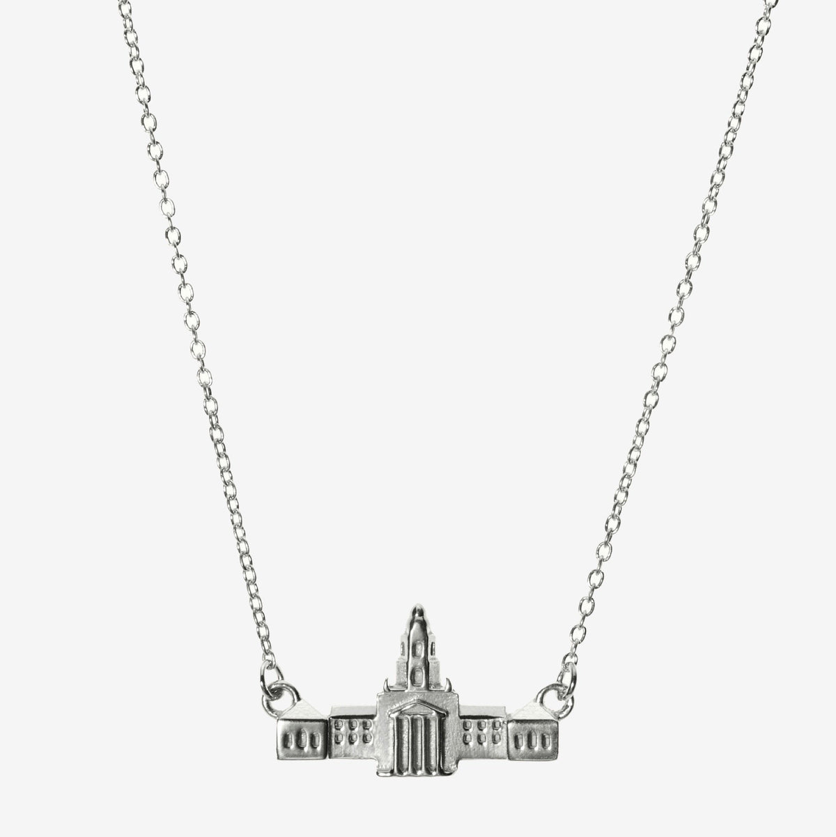 Silver Baylor Pat Neff Necklace