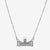 Silver Gasson Hall Necklace