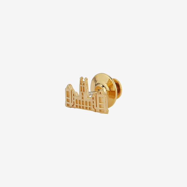 Gold BC Gasson Hall Lapel Pin