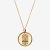 Brown Florentine Pendant