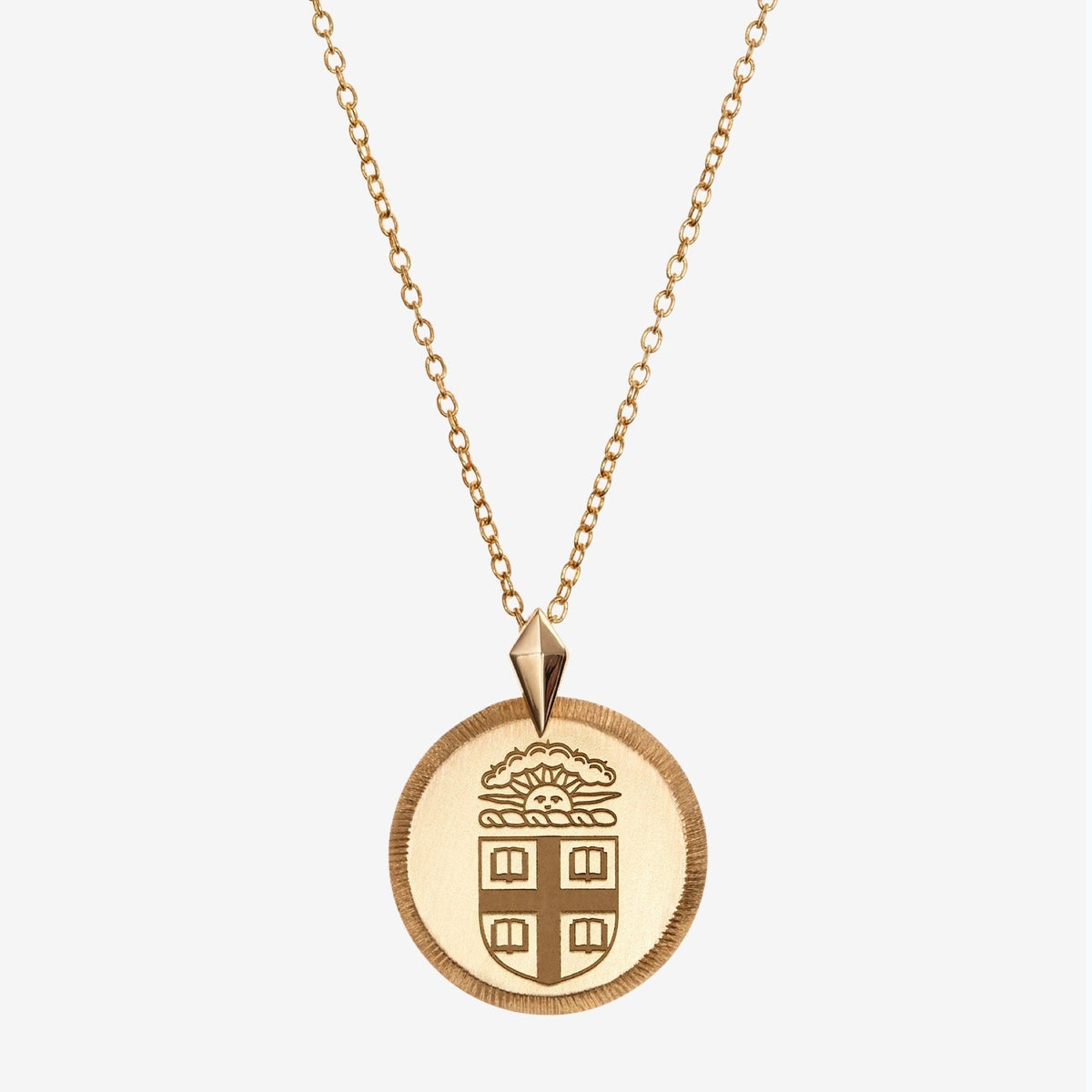 Brown Florentine Pendant