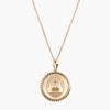 Bucknell Seal Sunburst Necklace Cavan Gold