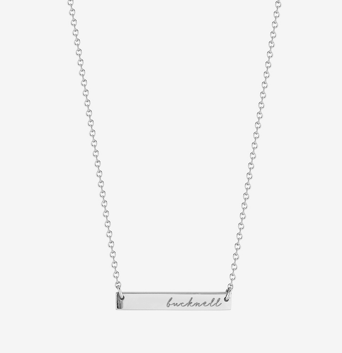 Bucknell Horizontal Bar Necklace