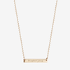 BYU Horizontal Bar Necklace