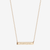 BYU Horizontal Bar Necklace