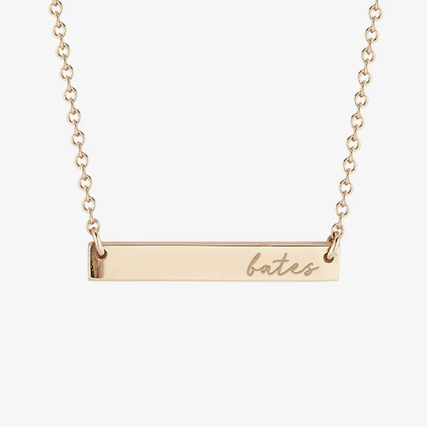 Bates Horizontal Bar Necklace