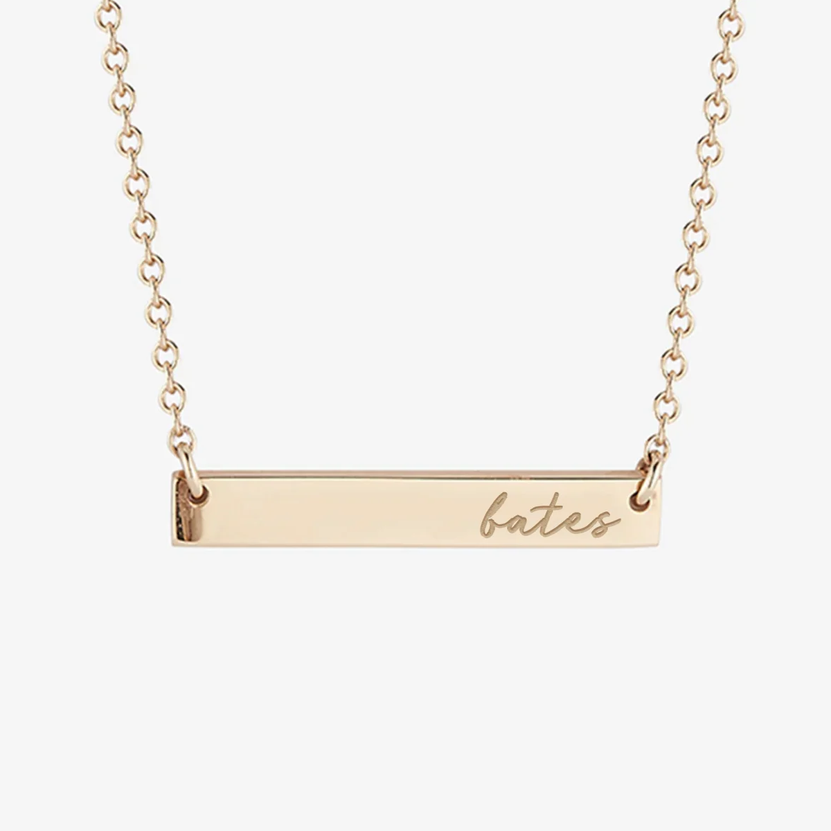Bates Horizontal Bar Necklace