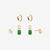Baylor Logo Florentine Earring Bundle