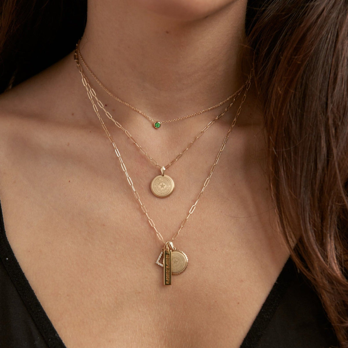 Baylor Florentine Pendant