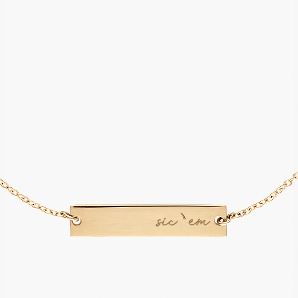 Baylor Sic 'Em Bracelet